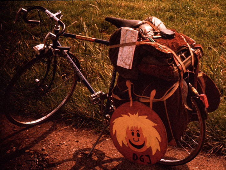 Fahrrad zur Radtour 1978 mit der DGJ-Niedersachsen