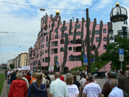 Guttempler-Umzug 2007 vor der Grünen Zitadelle