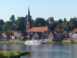 Blick auf Lauenburg (Schleswig-Holstein)